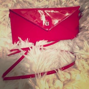 Fendi Patent leather crossbody envelope bag/clutch